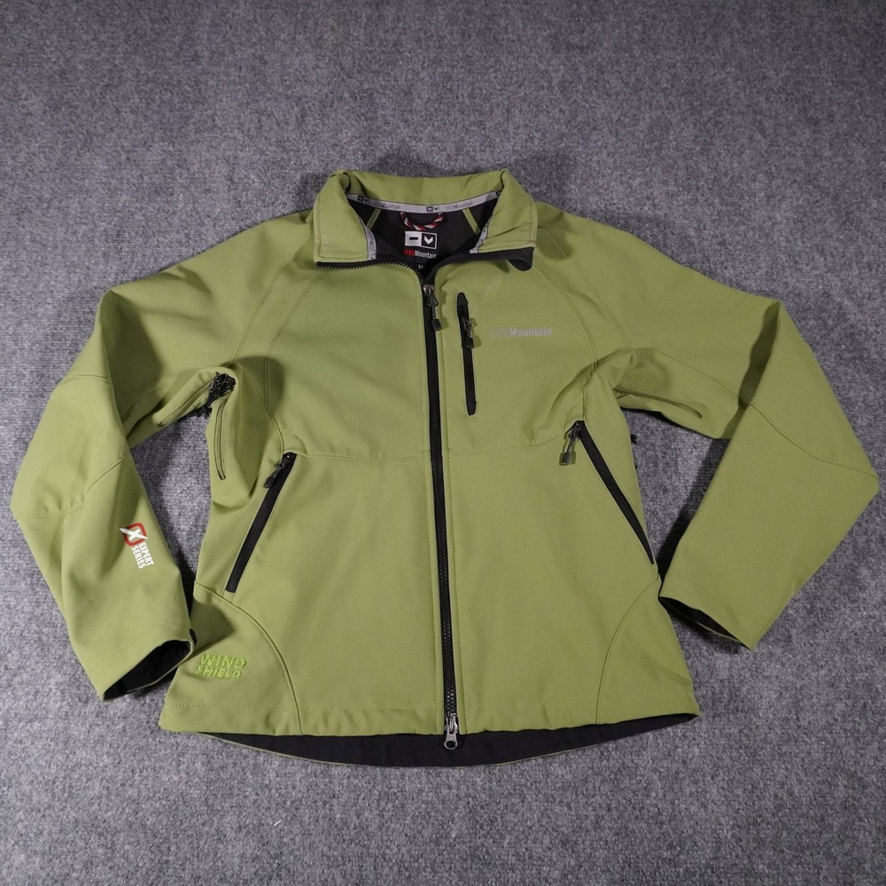 Hi Mountain Women's Softshell Jacket Medium Wind Shield Expert Series Green